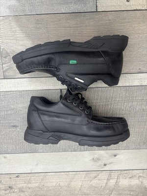 Kickers Schwarz Leder Stiefel Schuh UK 4 EU 37