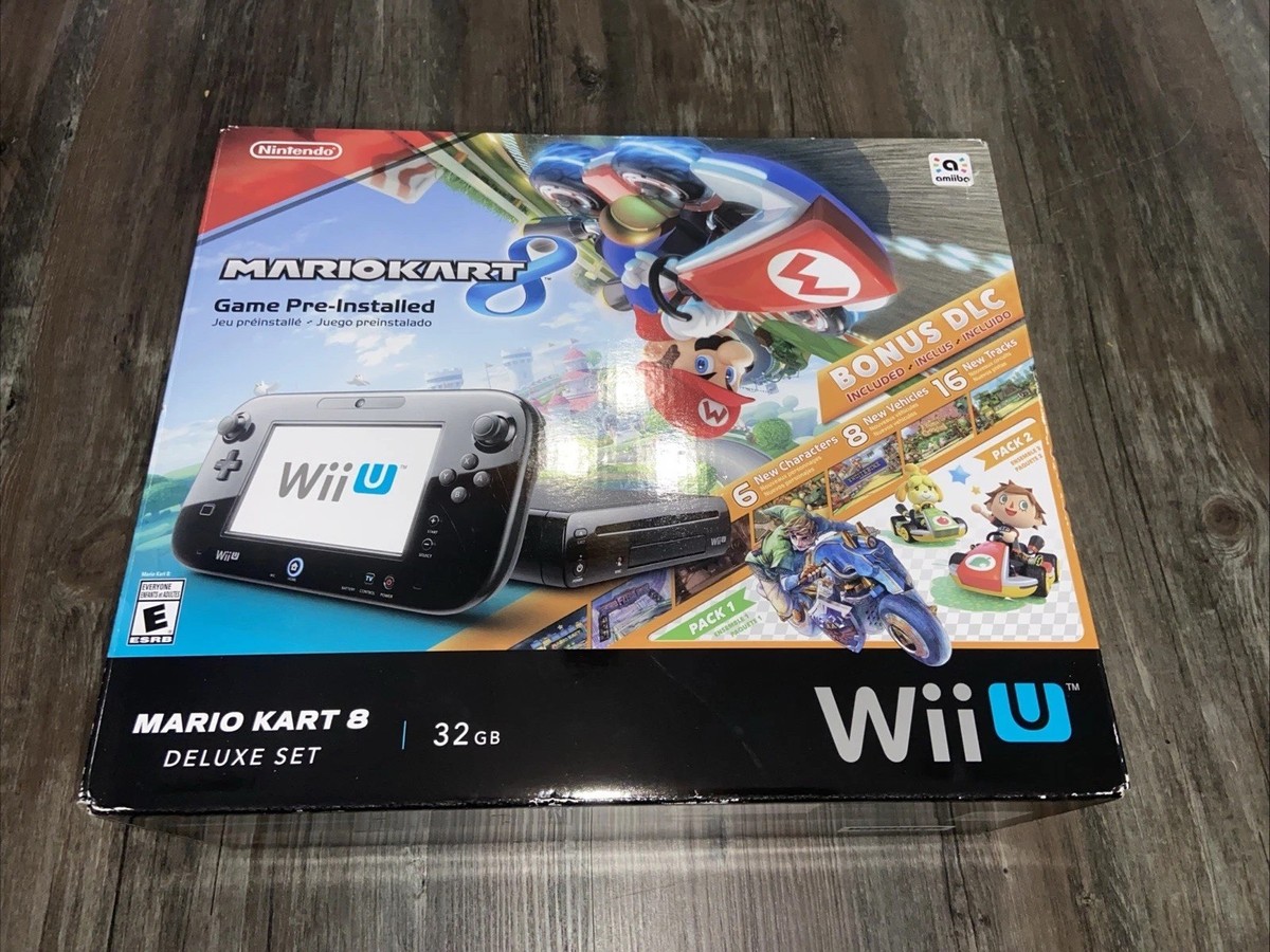 Nintendo Wii U Mario Kart 8 Deluxe 32GB Handheld System - Black