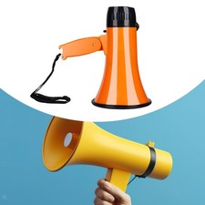 Altavoz portátil Bullhorn Megáfono Portátil Amplificador 25W con Micrófono