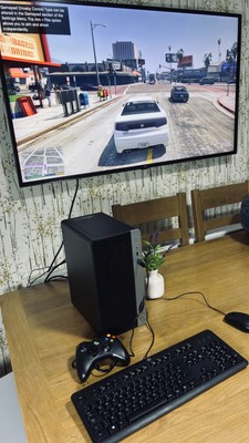 Budget schneller Gaming PC, i5-7400, 8GB RAM, AMD RX 560 4GB, 1,25TB Speicher, WiFi 6