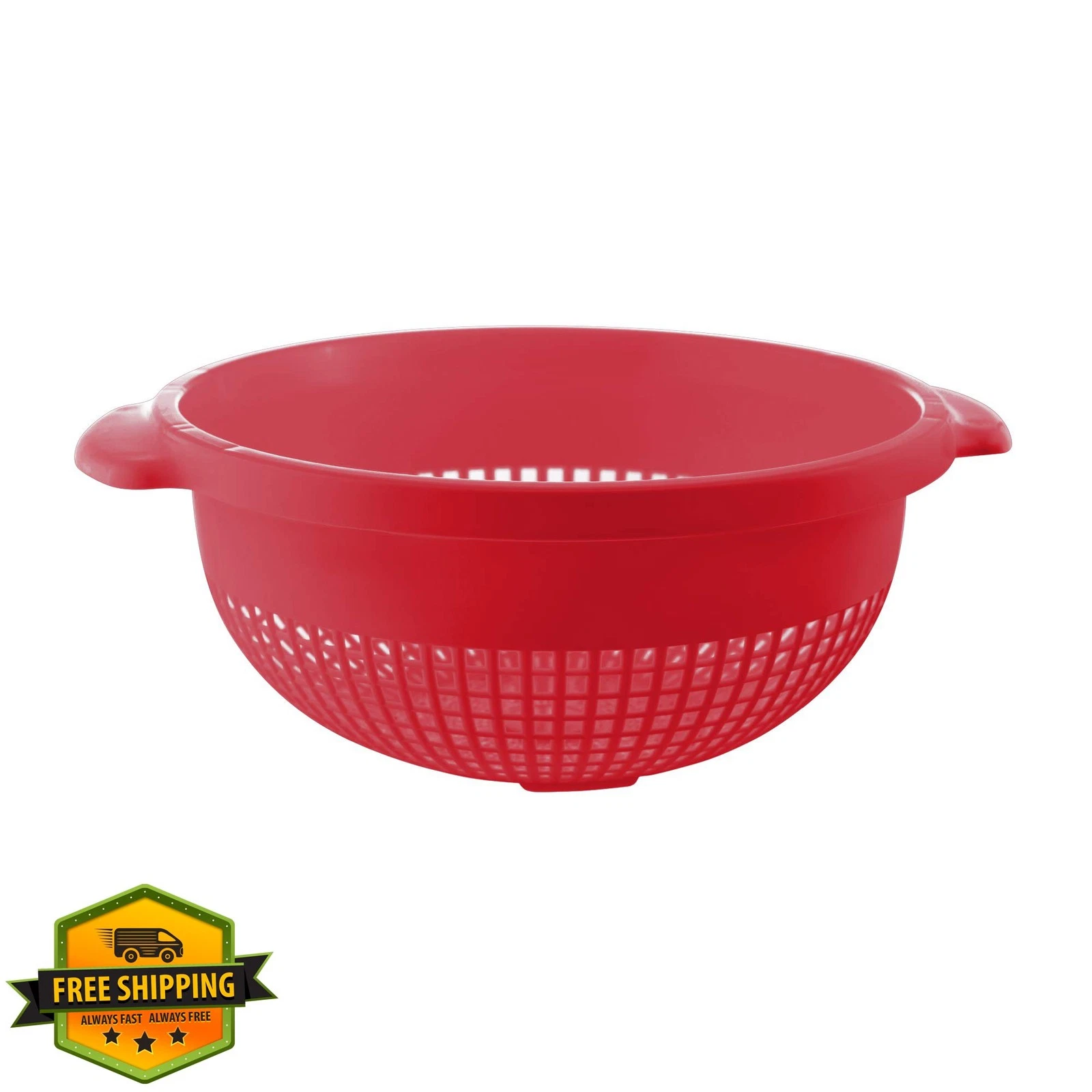 YBM HOME Strainer Colander 1 Red