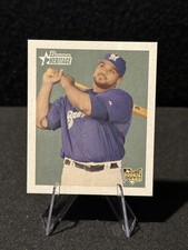 2006 Prince Fielder Bowman Heritage Mini Rookie Card #285. rookie card picture