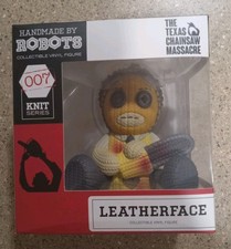 Handmade By Robots Vinyl Knit Series Figure - 007 Leatherface