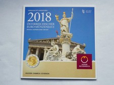 Austria  2018 year Bu Full coin set from 1 cent - 2 euro total 8 coins