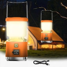 Portable LED Camping Lantern Lights USB Rechargeable Lamp 1000LM Super Bright