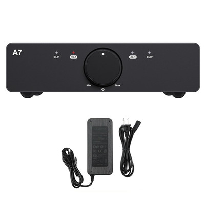 3E Audio A7 Stereo Amplifier Home Audio Hifi with Enhanced PFFB TI TPA3255 Profe