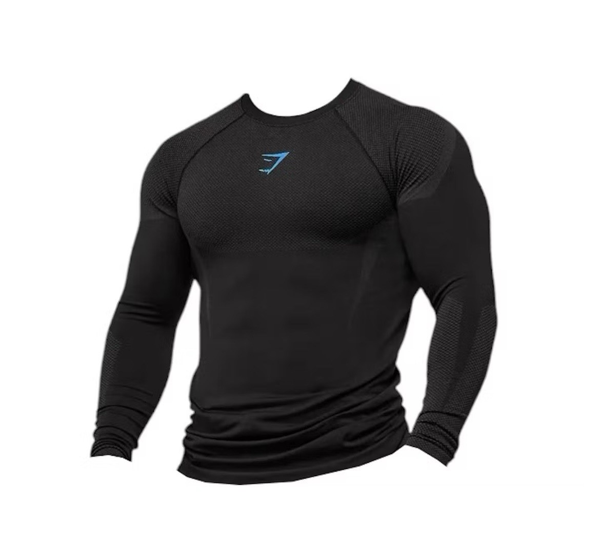 Gymshark Onyx V5 Long Sleeve Set of 4 Colors - Size Large image 3