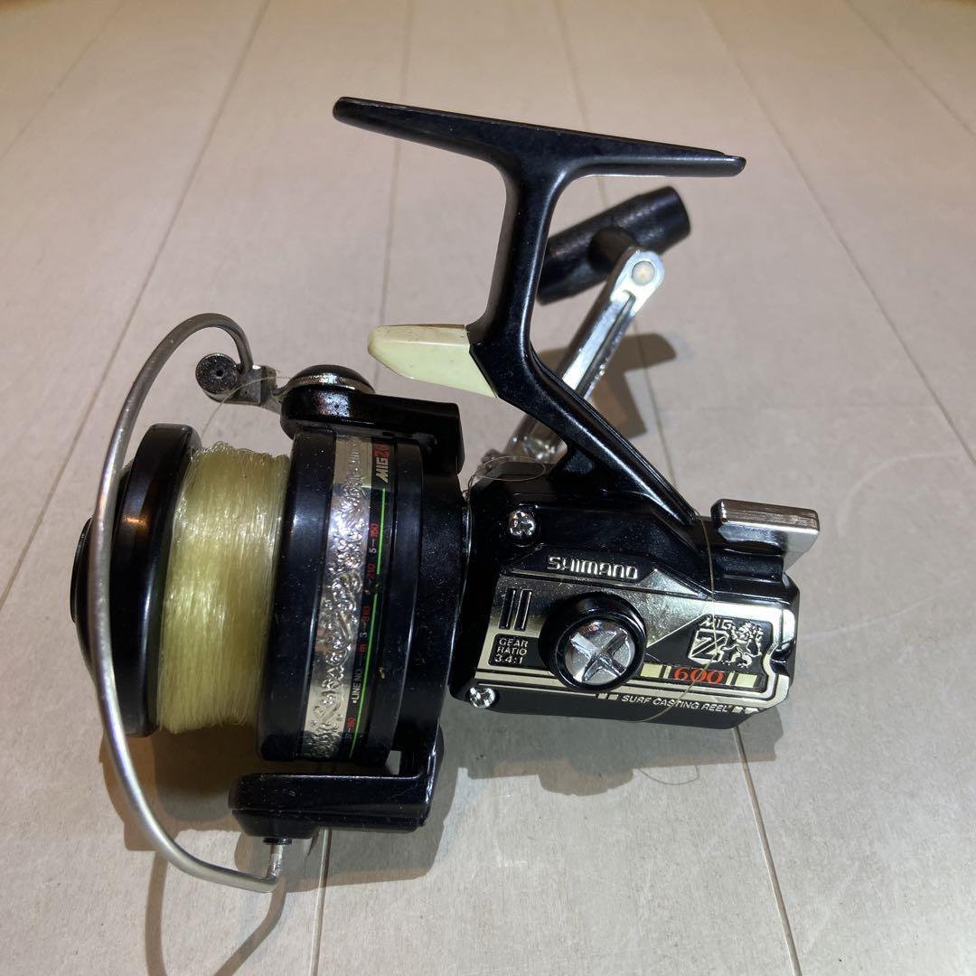 Shimano Mig Z 600 Spinning Reel Black With Thread 2 | eBay