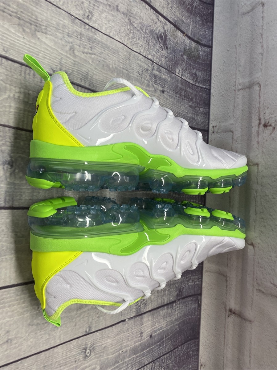 Nike Air Vapormax Plus Tennis Ball Green White Shoes DJ5975  display picture 3
