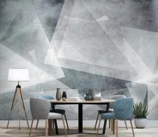 3D Gray Graphics 12511NA Wallpaper Wall Mural Removable Self-adhesive Fay