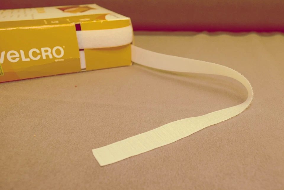 Custodia fotocamera bacheca in velcro facile da gancio e anello 60" tessuto largo  - Immagine 2 di 4