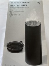 Sharper Image Heated Mug Double insulated Heated Base