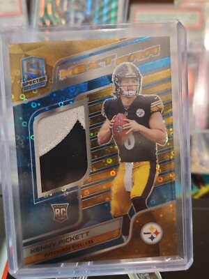 2022 Panini Spectra football Next ERA Memorabilia Kenny Pickett RC 25/60