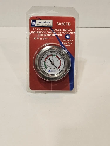 IRP 6020FB 2” Front Flange Thermometer 