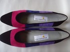 Liz Claiborne Ballet Flats Shoes Suede Multi-Color Women’s  6.5 M Made In Spain — photo 2