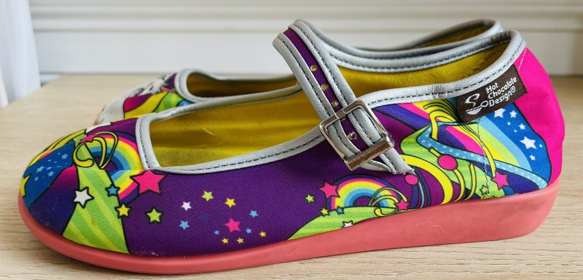 SALE! Hot Chocolate CHOCOLATICAS Lucy Unicorn Mary Jane Shoes US