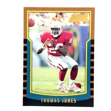 Thomas Jones 2000 Bowman Rookie Card #168 NFL Cardinals Bears Jets Buccaneers. rookie card picture