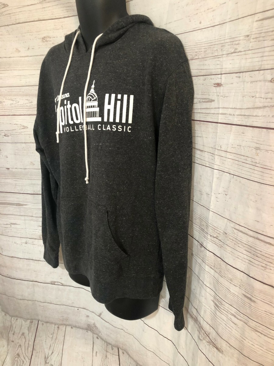 Men's Hoodie “Capitol Hill Volleyball Classic” Sign Cotton Blend