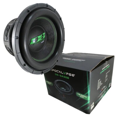 Deaf Bonce Apocalypse DB-SA302 D1 12'' 4000 Watt Dual 1 Ohm Voice Coil Subwoofer