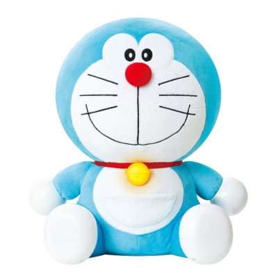 DORAEMON Plush doll '' Tell me more! '' Talking Doraemon Japan NEW