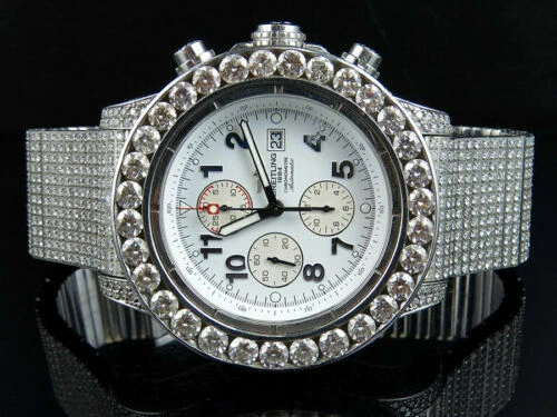 Breitling Silver Case Wristwatches