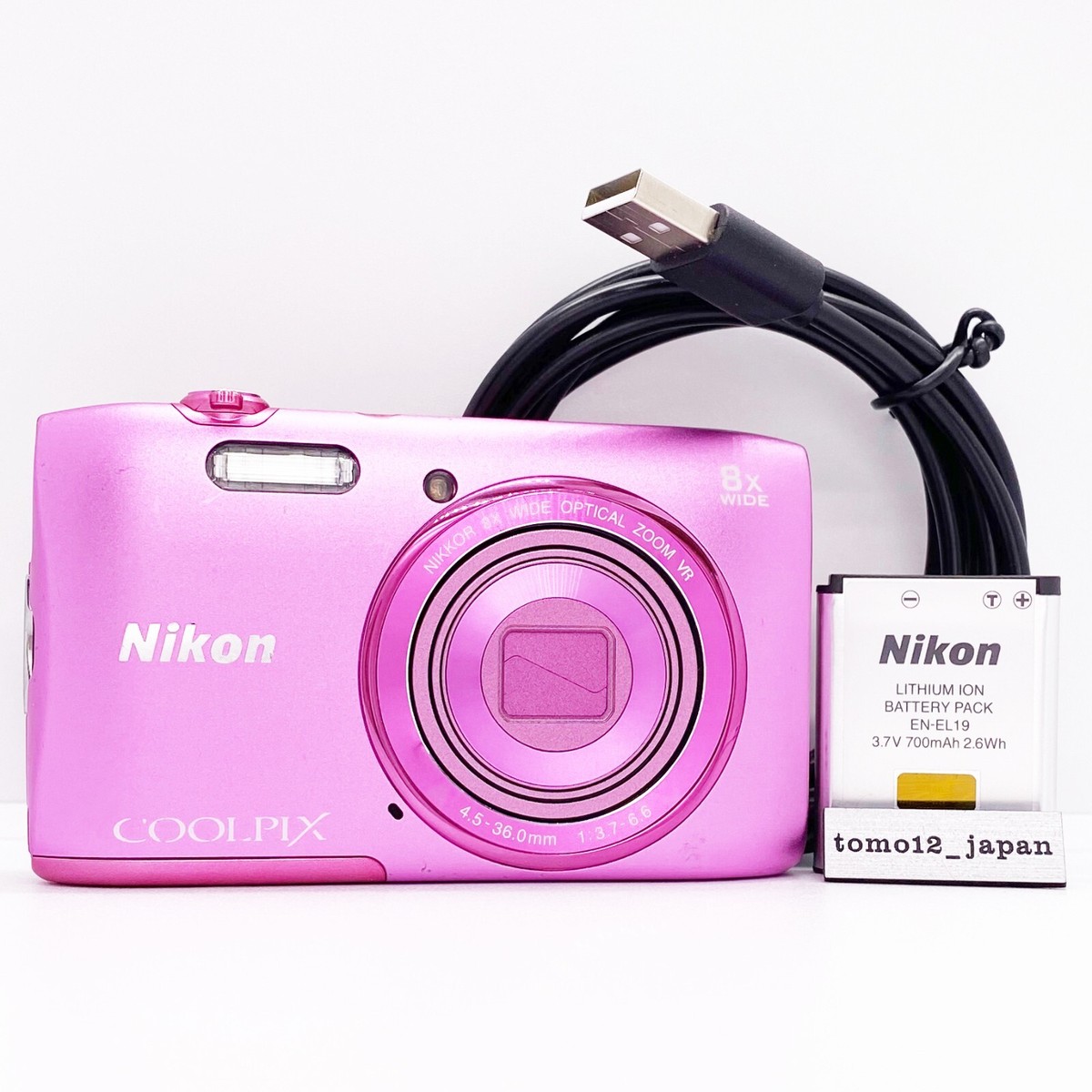 Nikon Coolpix S3600ピンク デジタルカメラ Amazon.com : Nikon Digital Camera COOLPIX S3600 Pink S3600PK