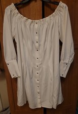 fashion nova Dress White size 2X Off the shoulder short sleeved Gaze At Me