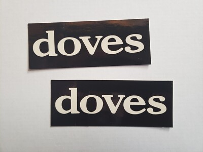 Doves - Lost Souls - 2 Original Promo Stickers (Astralwerks)