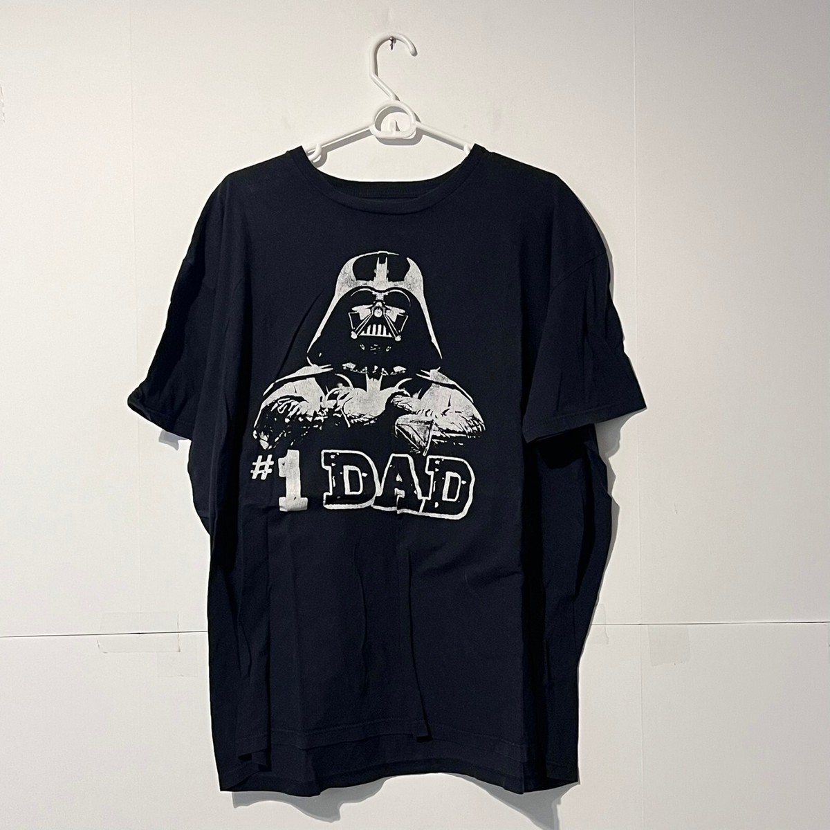 Vintage 00S Star Wars Mens T-Shirt Size 2XL Black Darth