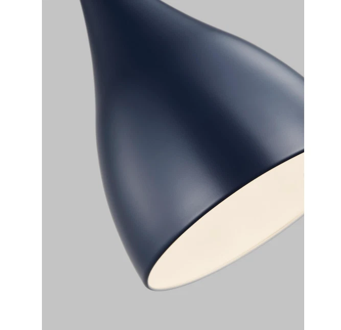 Navy Generation Lighting Visual Comfort Oden 1 Light 9 Inch Pendant 6545301-127 - Image 3 of 4