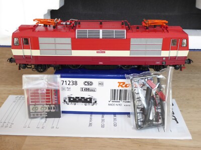 Roco 71238 H0 Elektrolokomotive S 499.2002 the Csd Epoch 4 New With LED + Dss Ob