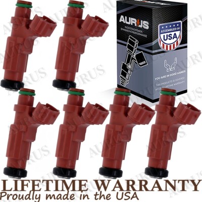 OEM AURUS NEW 6 FUEL INJECTORS FOR 2004-2011 Mitsubishi Eclipse Endeavor 3.8L V6