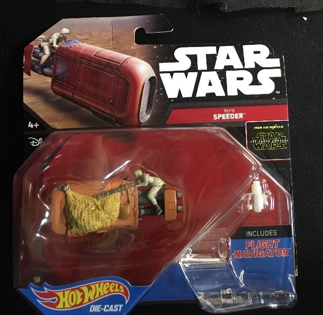 风火轮迪士尼星球大战 3 件装:Speeder、The Fighter、Tie Fighter — 第 3/4 张图片