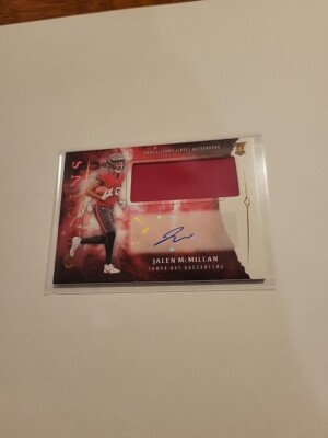 Jalen McMillan 2024 Origins RJA-JML Rookie Jumbo Jersey Autograph RPA MS