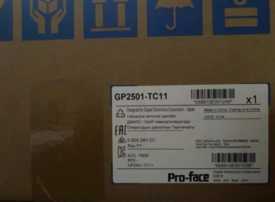 GP2501-TC11 NEW PROFACE GP2501TC11 Pro face Touch Screen
