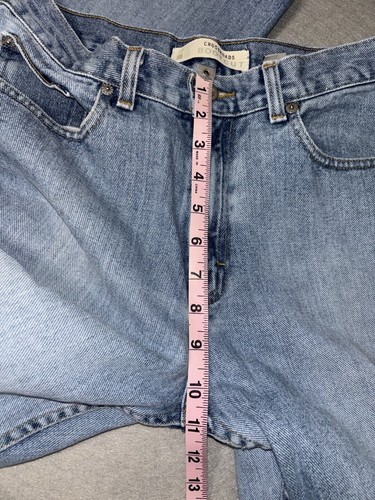Crossroads Straight Leg Faded Damen Jeans Gr. 10 100% Baumwolle, Distressed - Bild 6 von 9