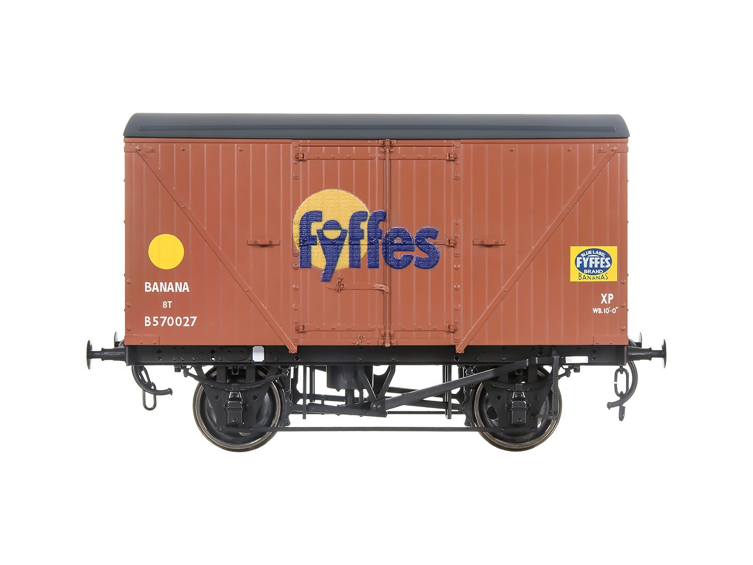 Dapol O Gauge 7F-016-009 Banana Van - Fyffes - Bauxite B570027