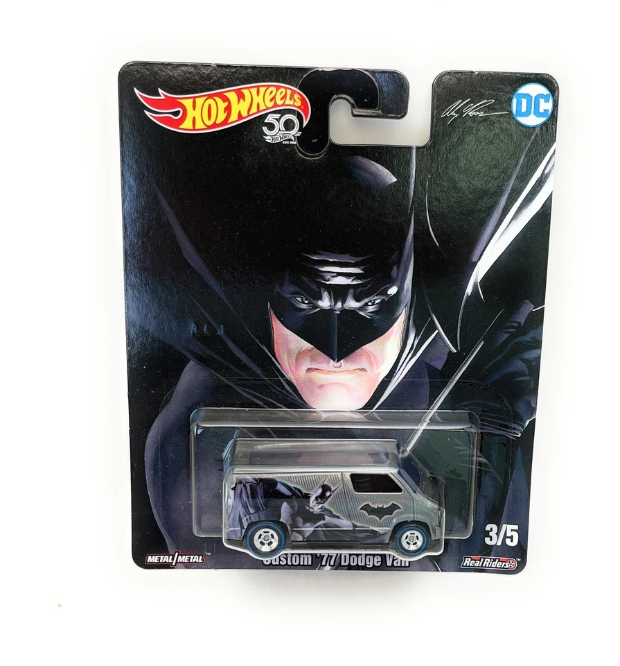 Hot Wheels Hot Wheels Pop Culture Alex Ross DC Heroes Series Diecast Model 956P - Image 4 of 4