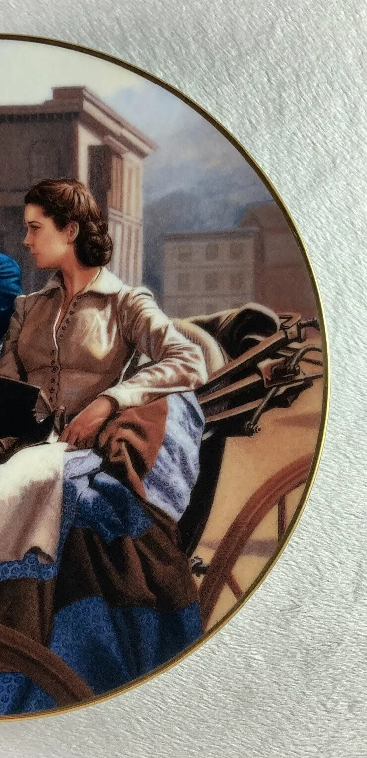 THE BUGGY RIDE Plate Critic's Choice:  Gone with the Wind Series #9 Paul Jennis