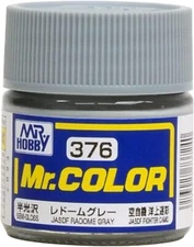 Mr. Hobby C376 Mr. Color JASDF Radome Gray Lacquer Paint 10ml - US