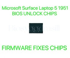 Microsoft Surface Pro 5 1951, ADMIN NO PASSWORD FIRMWARE FIXES CHIP BIOS CHIP