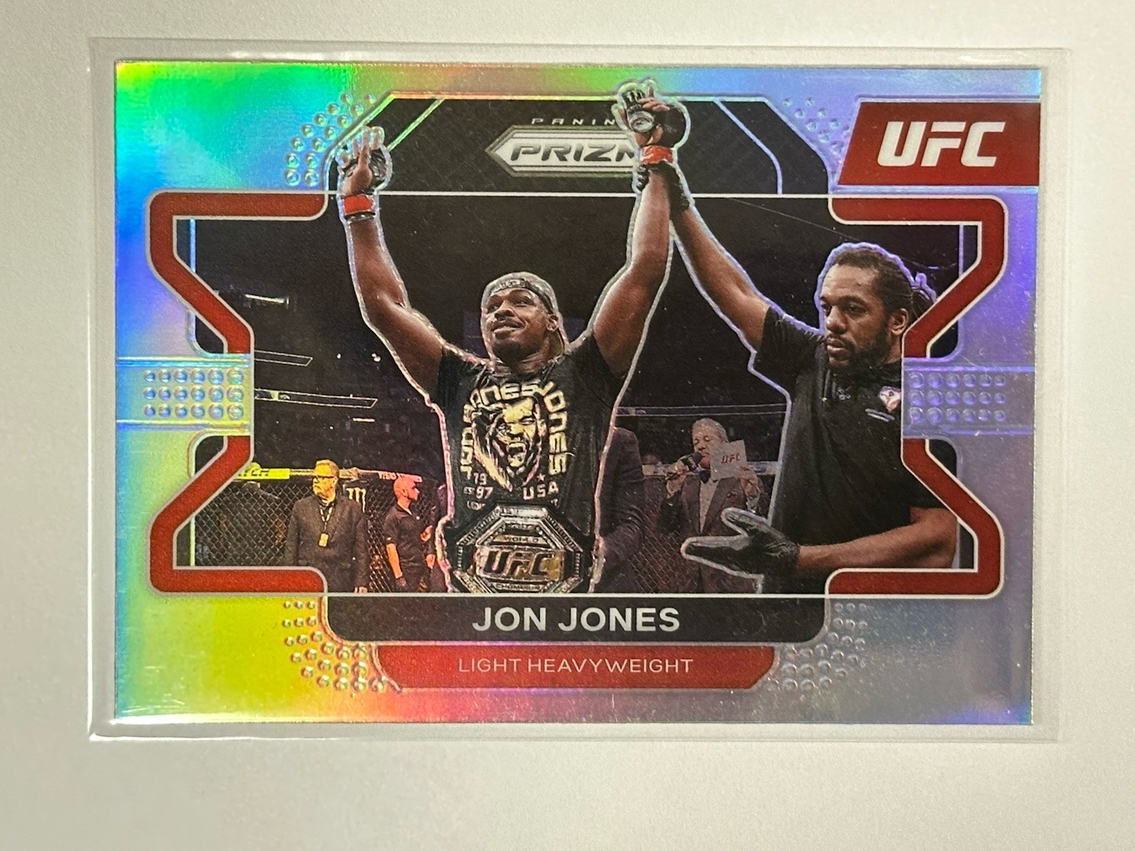 2022 Panini Prizm UFC - Jon Jones #4 Silver Prizm