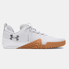New w/ Under Armour Reign 6 Men's Training Shoes White UA TriBase Gym Sneakers