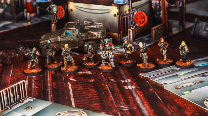 BLKOUT Ultra Tactical Sci-Fi Gioco di Guerra da Tavolo Forza Impisi 28mm