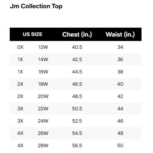 JM Collection Plus Size Bloom Print Short-Sleeve Top – Navy, Size - 1X - Picture 5 of 5