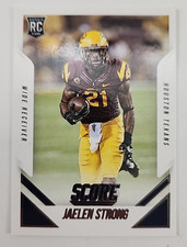 2015 Score - Rookie Jaelen Strong #416 (RC) Single NFL Sports Card. rookie card picture