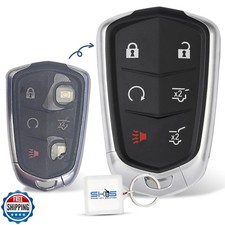 Key Fob Shell Case Replacement Fits for Cadillac Escalade ESV 2015 2016 2017