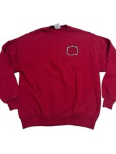 EQUESTRIAN Vintage Red JERZEES Sweatshirt Adult Size XL Made in USA