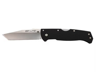 Cold Steel Air Lite Pocket Knife 3.5'' Tanto Point AUS-10 Satin Blade G-10 Handle