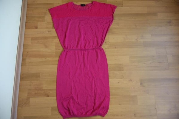 Women Escada Dress Pink Cotton 34 / XS / 42